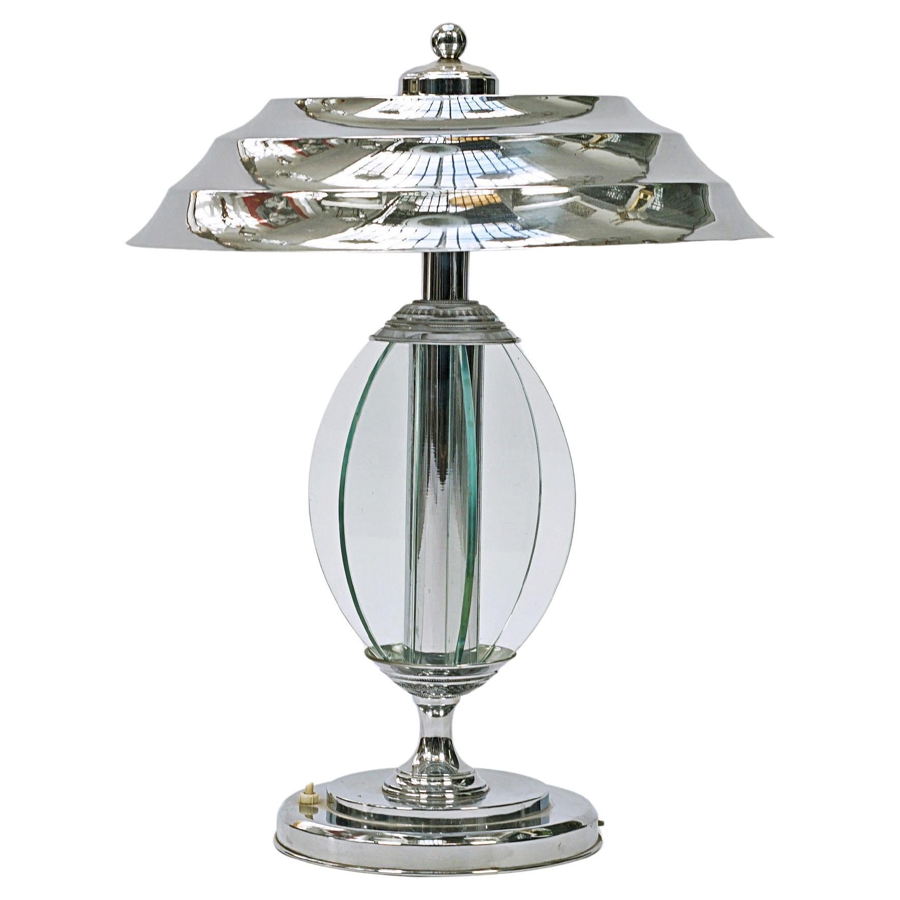 Art Deco Schreibtischlampe im Angebot