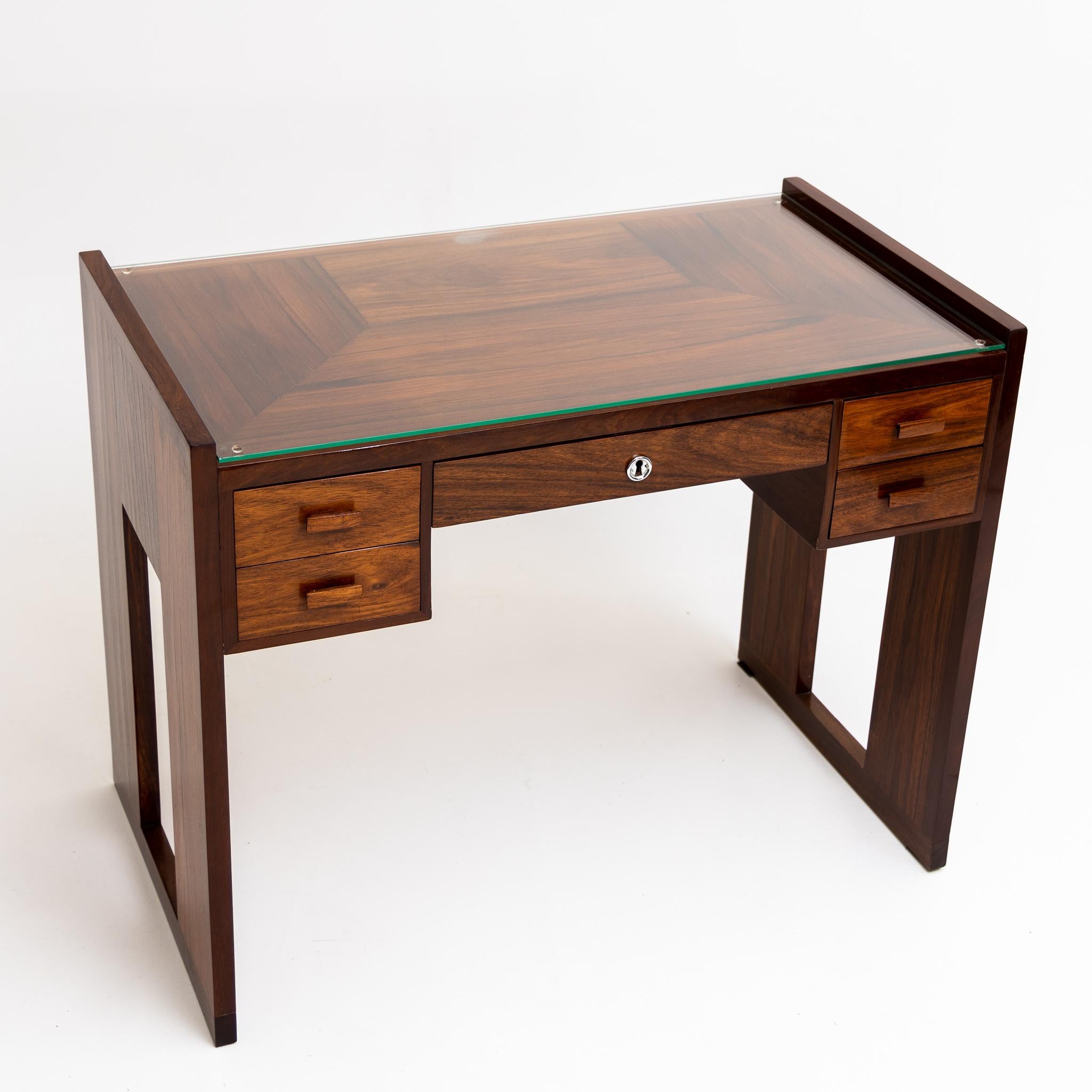 Art Deco Desk, Probably France 1920s In Good Condition In Greding, DE