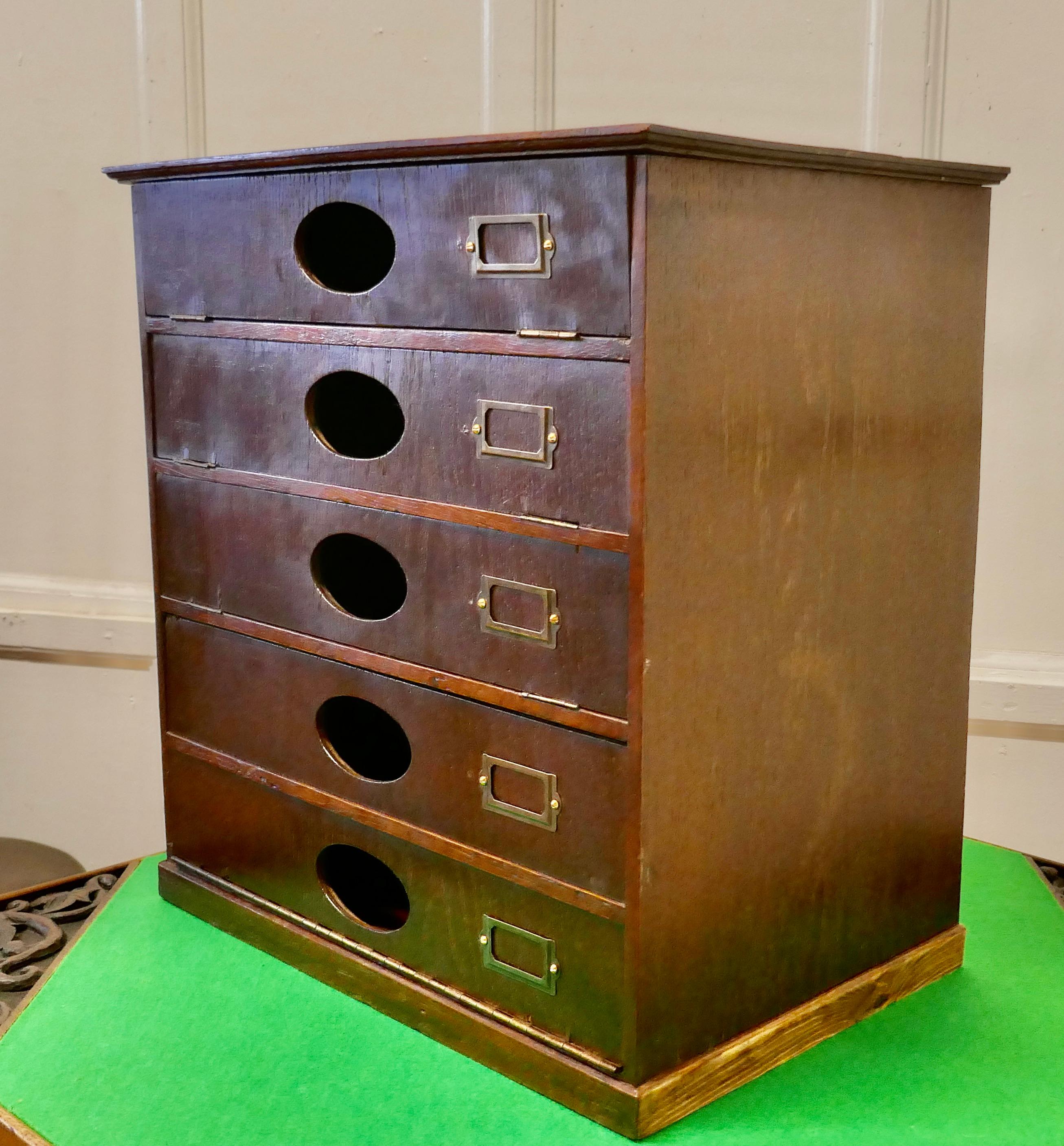 art deco filing cabinet