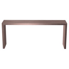 Escritorios y Mesas Consola Art Decó Mid.Hammered in Copper by Alison Spear
