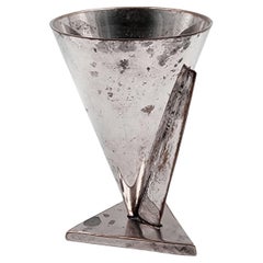Art Deco Desny silver metal cup