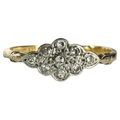 Diamant-Cluster-Ringe