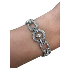 Art Deco, Diamond and Platinum Bracelet