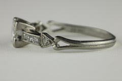 Art Deco Diamant Arrow Verlobungsring