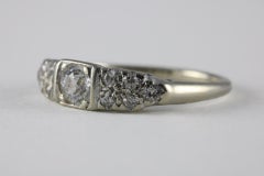Art Deco Diamond Band Ring
