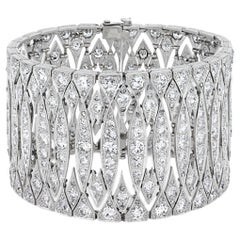 Art Deco Diamond Bracelet By Kochert, 33.00 Carats