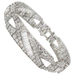 Art Deco Diamond Bracelet, circa 1920s