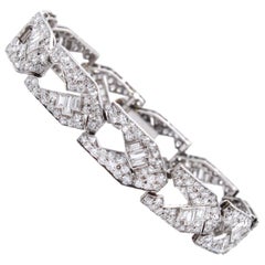Art-Deco-Diamant-Armband, ca. 1930er Jahre