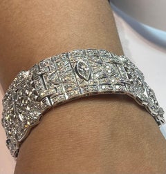 Art Deco Diamond Bracelet