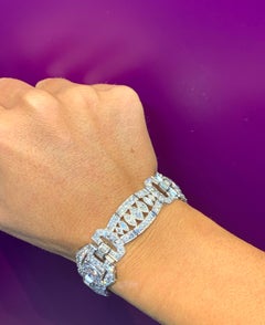 Bracciale Art Deco con diamanti