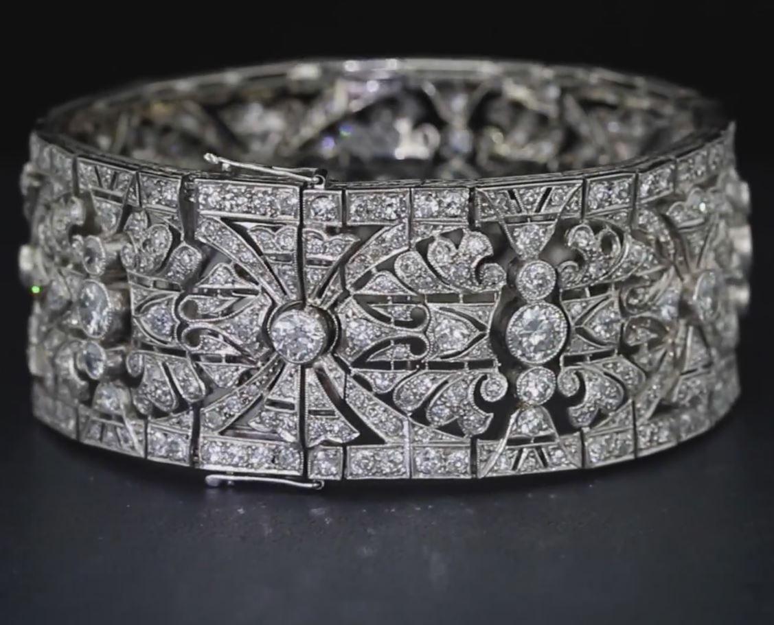 Women's Art Deco Diamond Bracelet