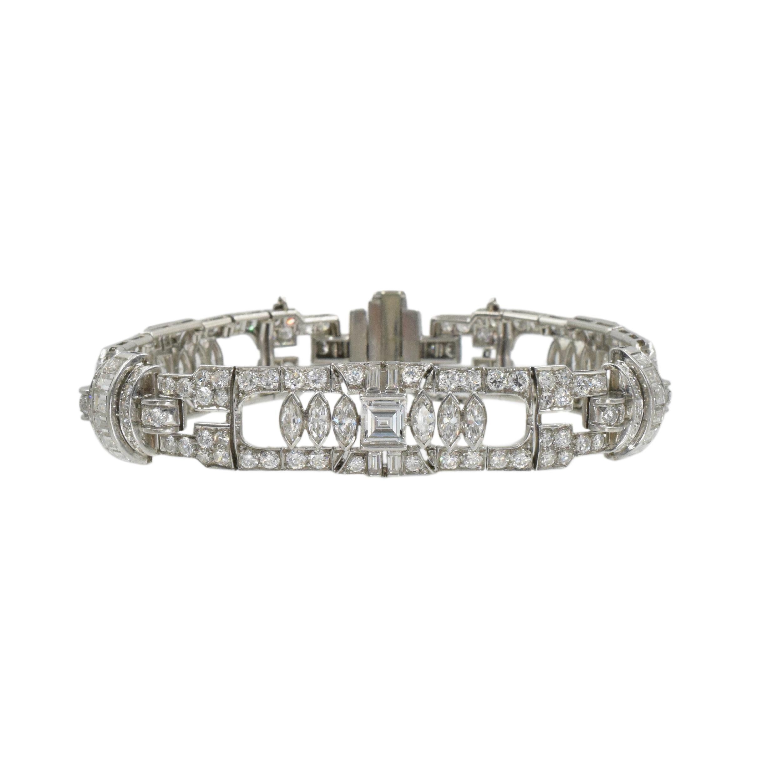 Women's Art Deco Diamond Bracelet