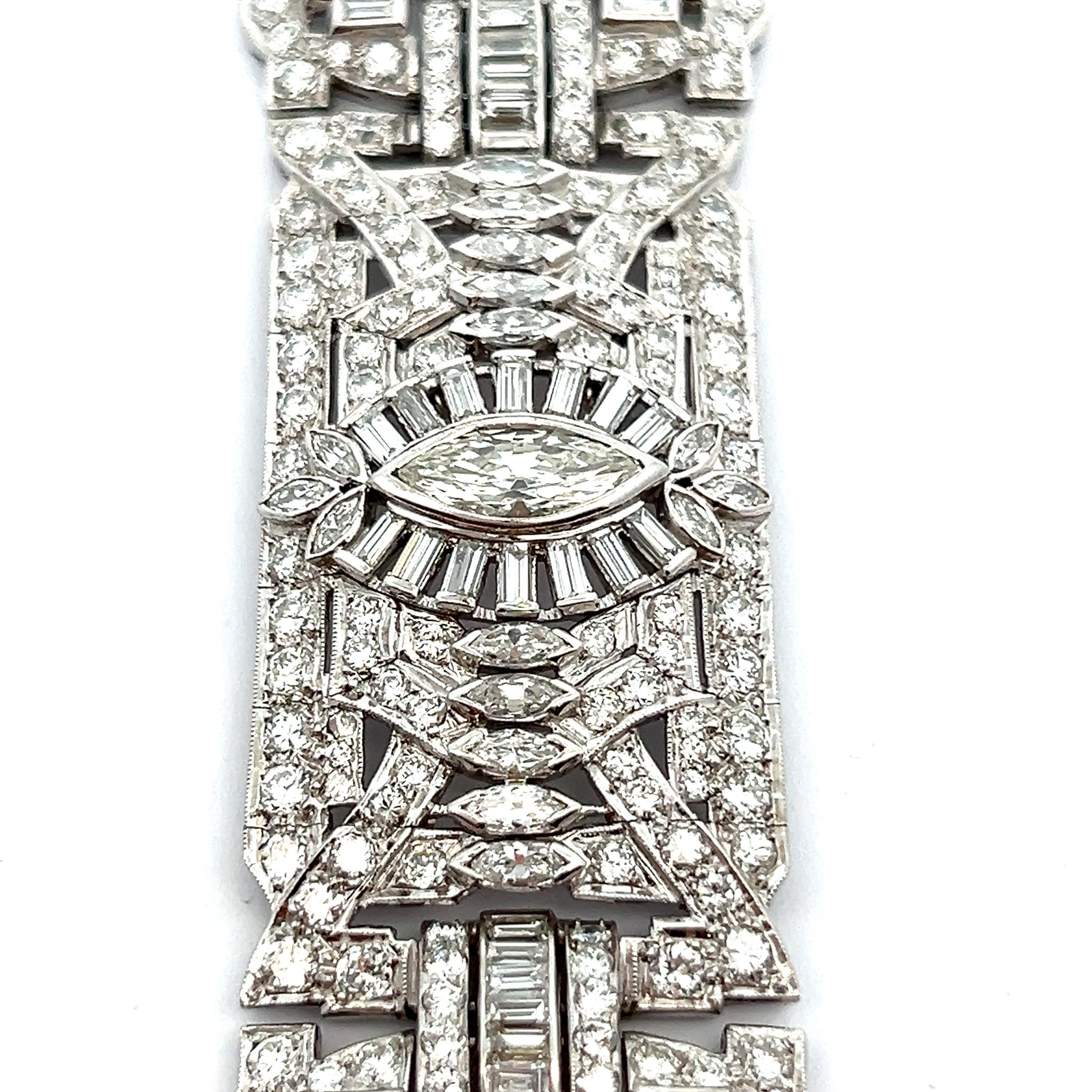 Women's Art Deco Diamond Bracelet