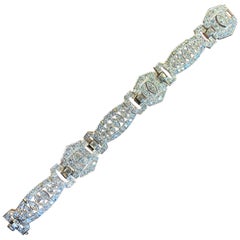 Antique Art Deco Diamond Bracelet