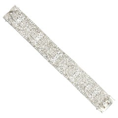 Diamantarmband im Art-déco-Stil