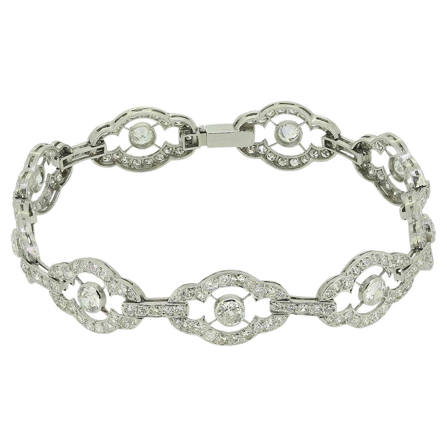 Art Deco Diamond Bracelet