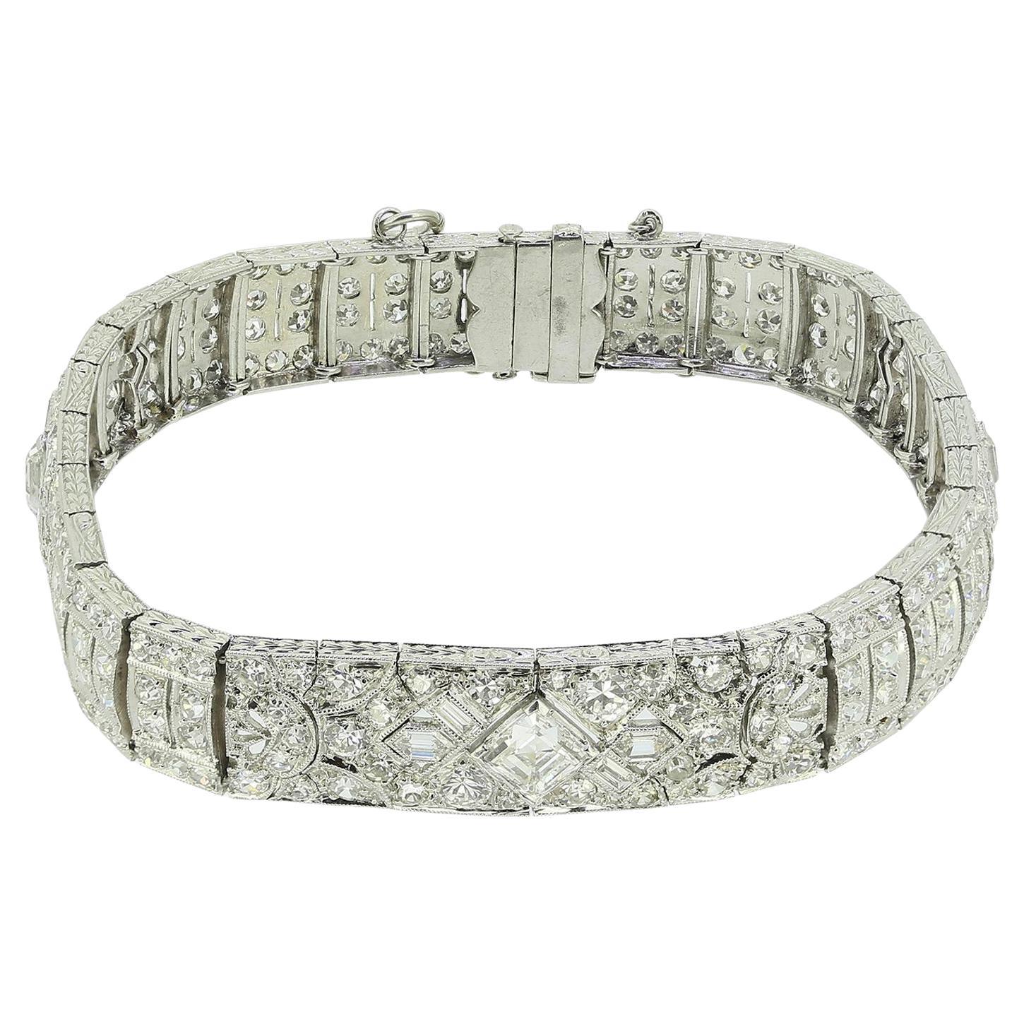 Art Deco Diamond Bracelet