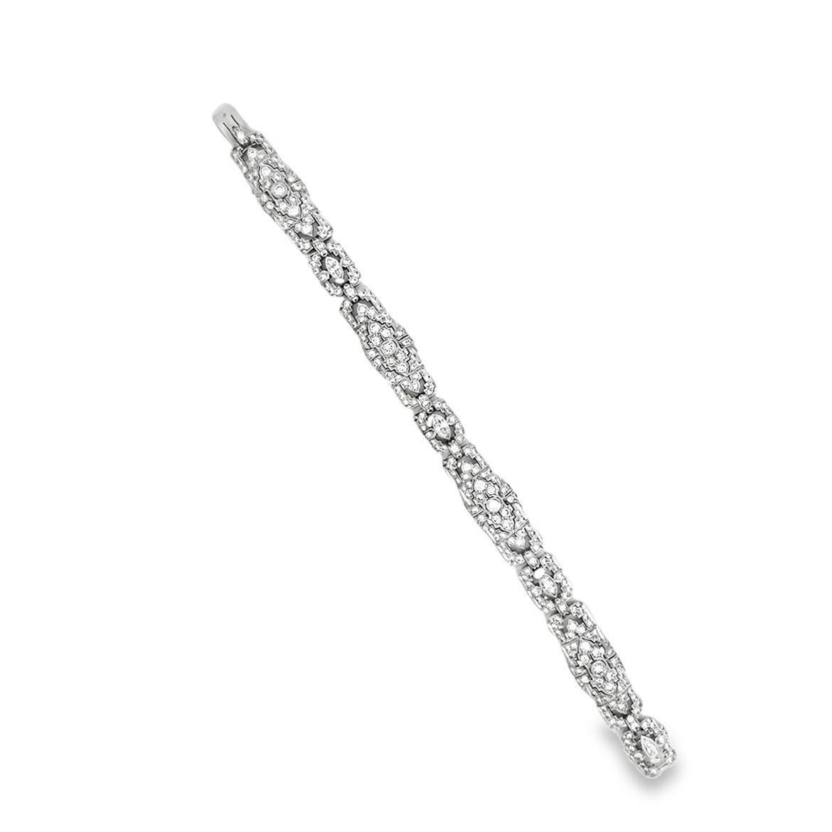 Art Deco Diamond Bracelet