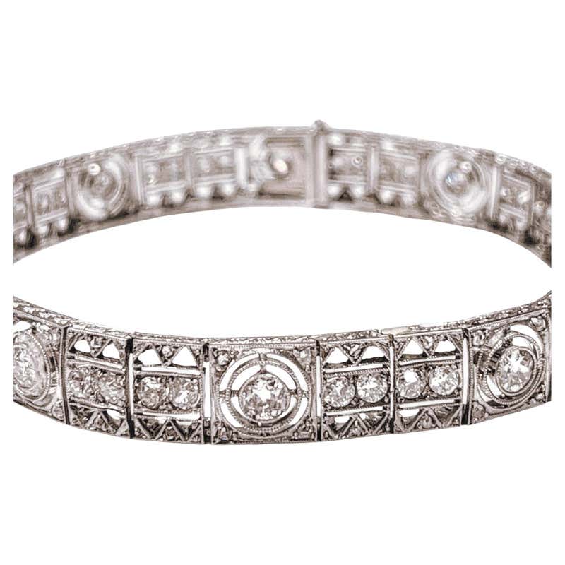 1920s Bracelets - 362 For Sale at 1stDibs | art deco diamond bracelet ...