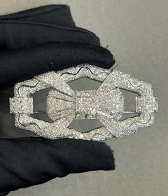 Art Deco Diamond Brooch