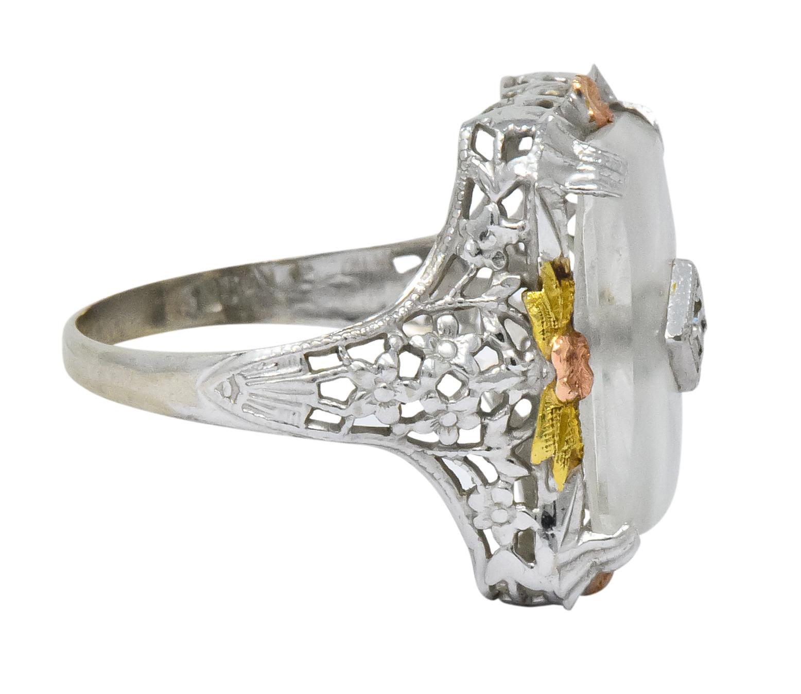 camphor glass ring