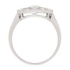 Art Deco Diamond Cluster Ring, circa 1920s
