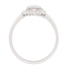 Art Deco Diamond Cluster Ring, circa 1920s