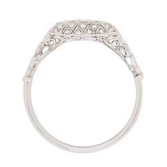 Art Deco Diamond Cluster Ring, circa 1930s