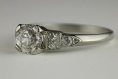 Art Deco Diamond Engagement Ring, E.W. Reynolds Company