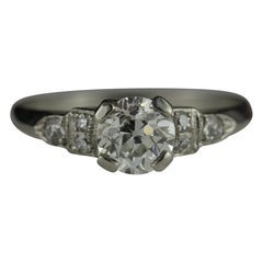 Art Deco Diamond Engagement Ring, E.W. Reynolds Company