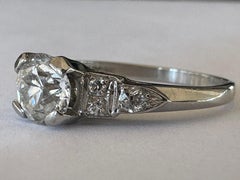 Art Deco Diamond Engagement Ring