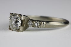 Art Deco Diamond Engagement Ring
