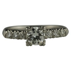 Art Deco Diamond Engagement Ring