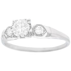 Art Deco Diamond Engagement Ring