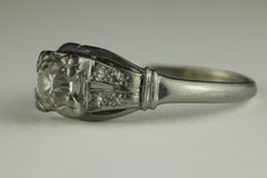 Art Deco Diamond Engagement Ring, Granat Bros