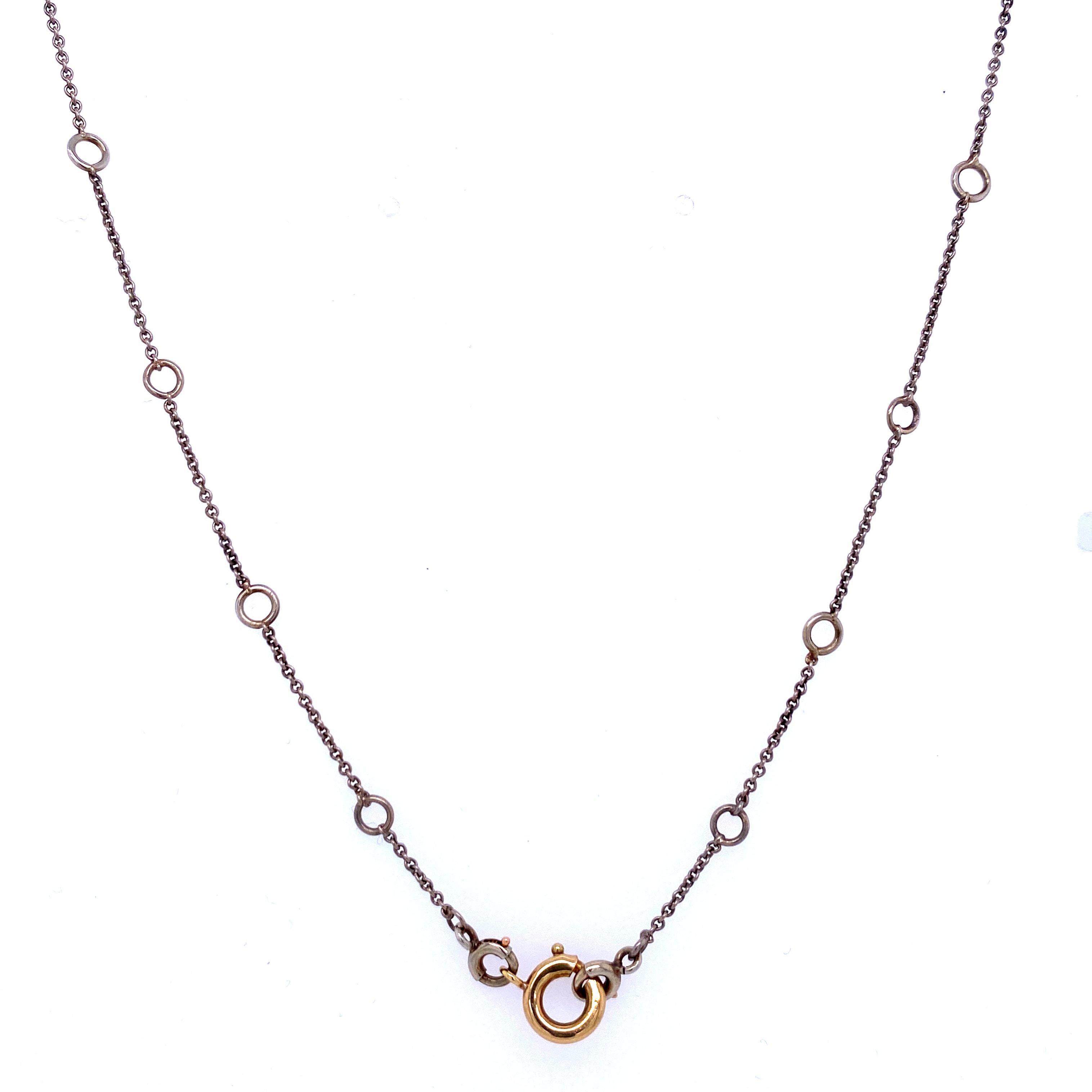 art deco pendant necklace
