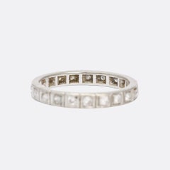 Art Deco Diamond Eternity Ring