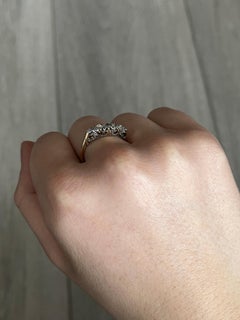 Art Deco Diamond Five-Stone 18 Carat Gold Ring