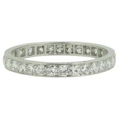 Bague d'éternité Art déco taille Q (58)