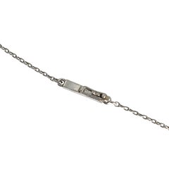 Art Deco Diamond & Jade Panel Platinum Necklace, Circa 1920
