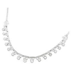 Vintage Art Deco Diamond Necklace