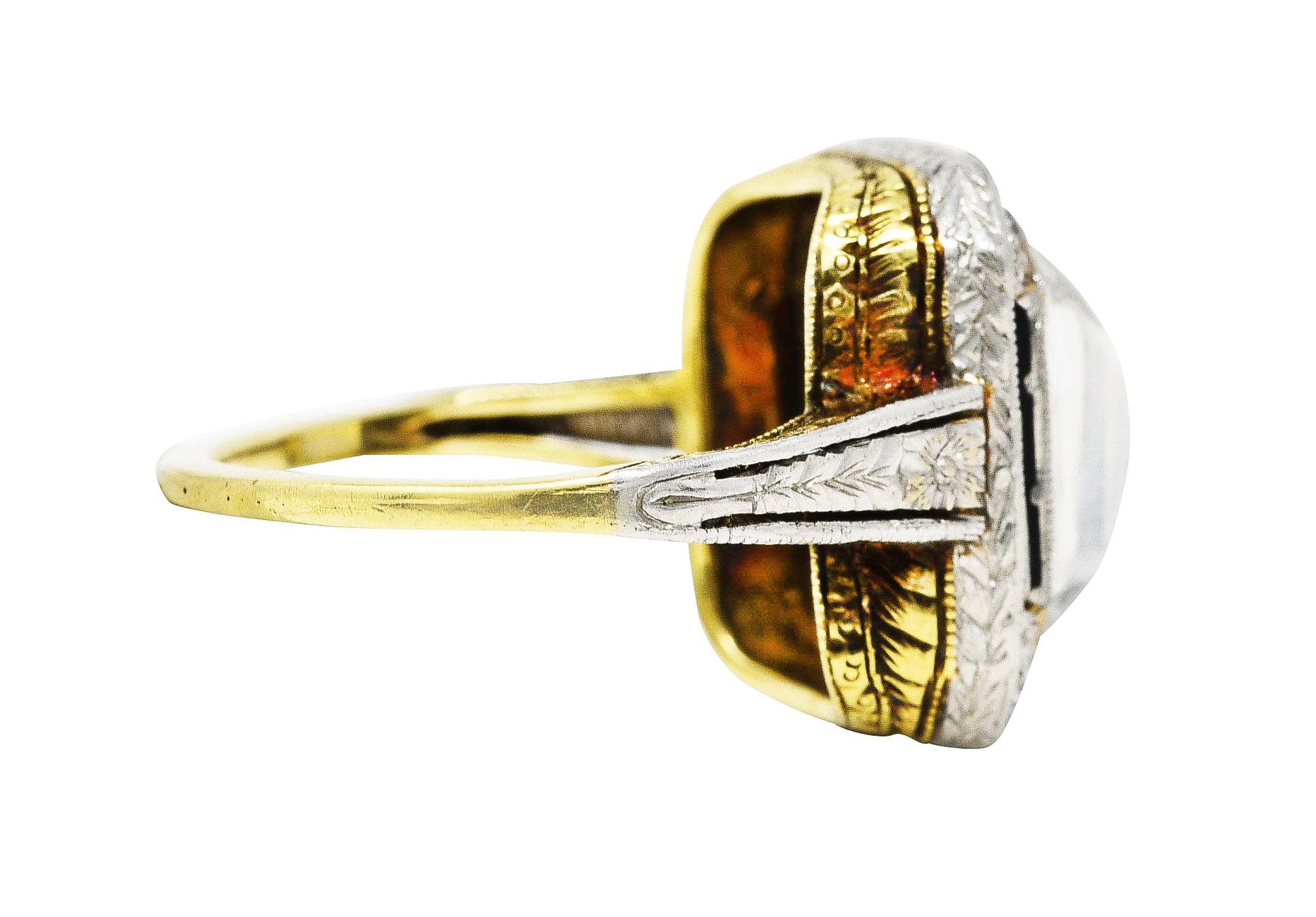 art deco wheat