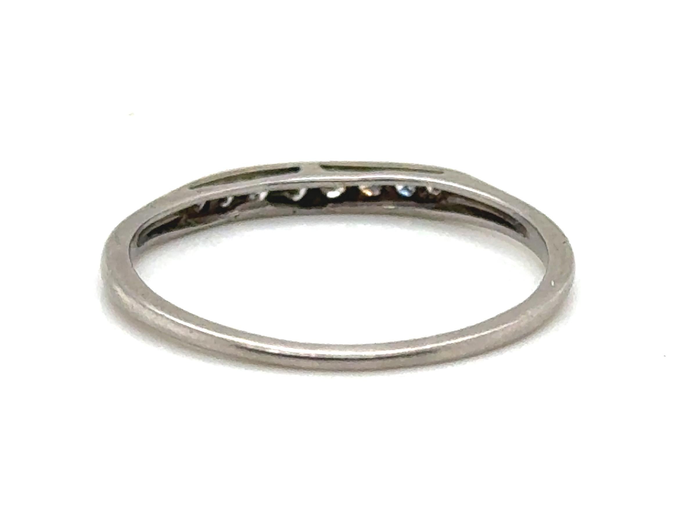 1970's orange blossom wedding rings