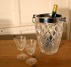 Art Deco Diamond Pattern Champaign Wine Cooler