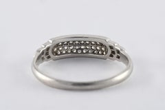 Art Deco Diamant-Pflaster-Ring