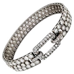 Art Deco Diamond Platinum Bracelet