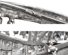 Art Deco Diamond Platinum Brooch
