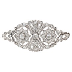 Art Deco Diamond Platinum Brooch