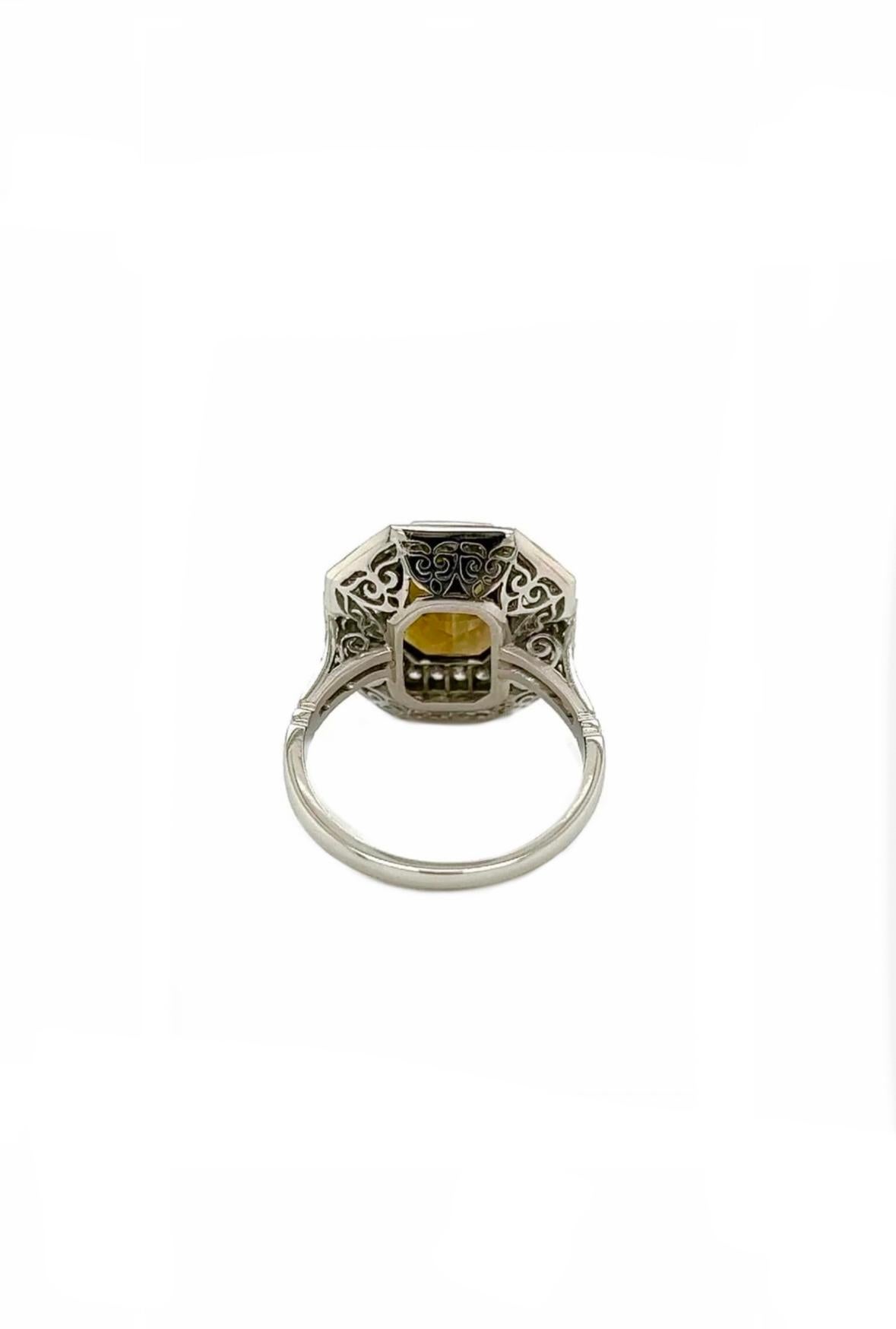 Platin Diamant GIA zertifiziert 5,68 Karat Strahlenschliff Alexandrit Ring (Radiantschliff) im Angebot
