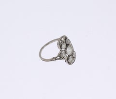 Art Deco Diamond Platinum Ring